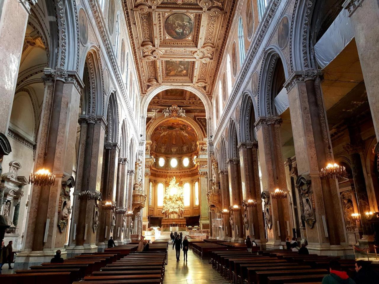 Duomo Central Loft Apartment Napoli Bagian luar foto